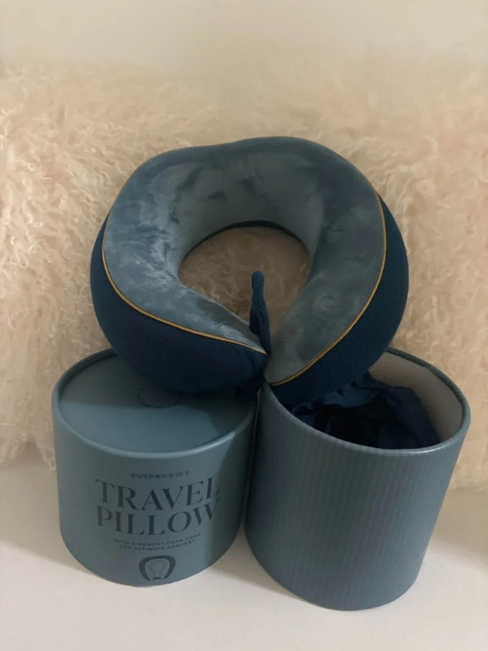 Travel Pillow with Pouch